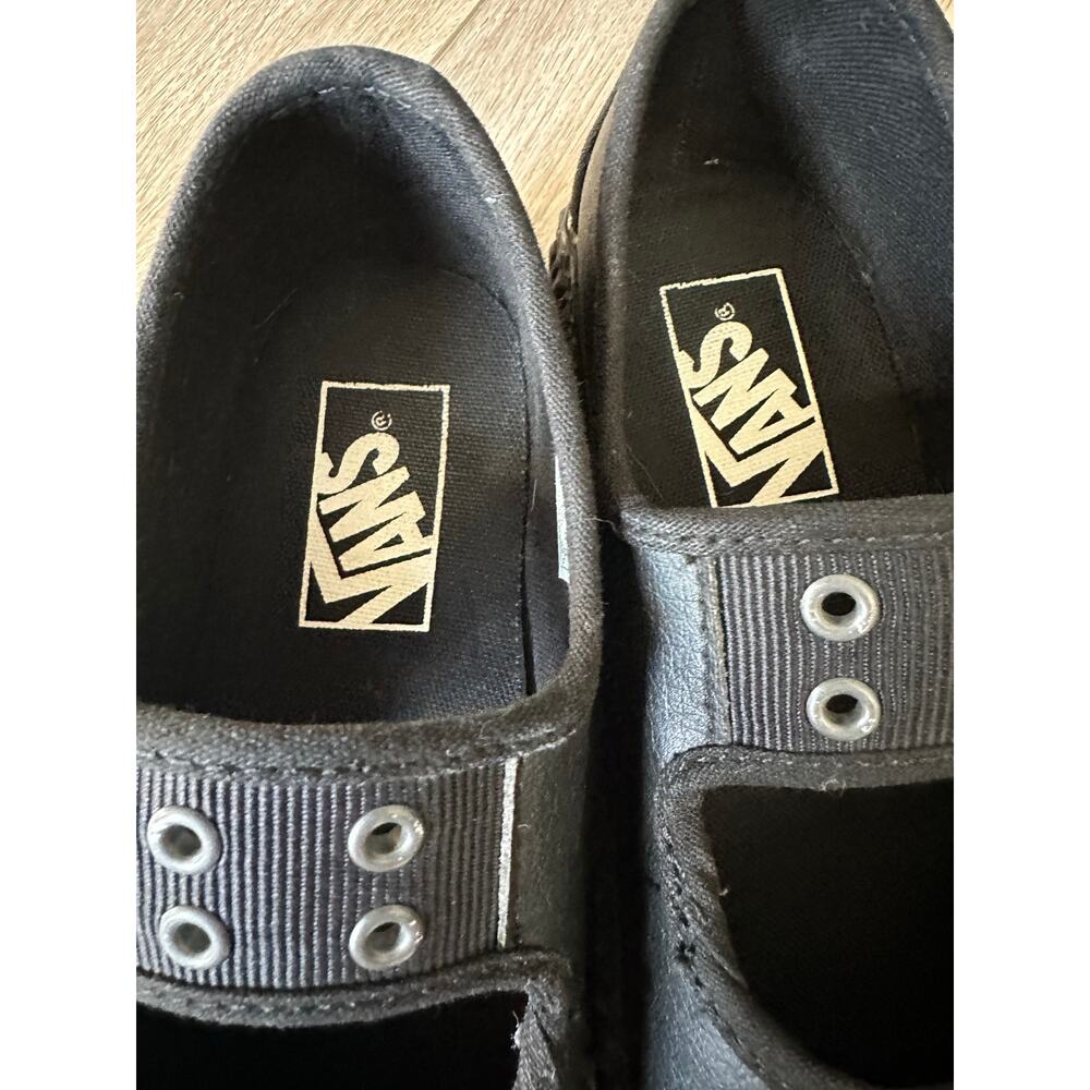 Vans Mary Jane Creeper Black Grunge Core Shoes size 5.5 - Picture 6 of 11